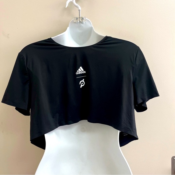 Adidas X Peloton black crop top size small - Picture 2 of 8